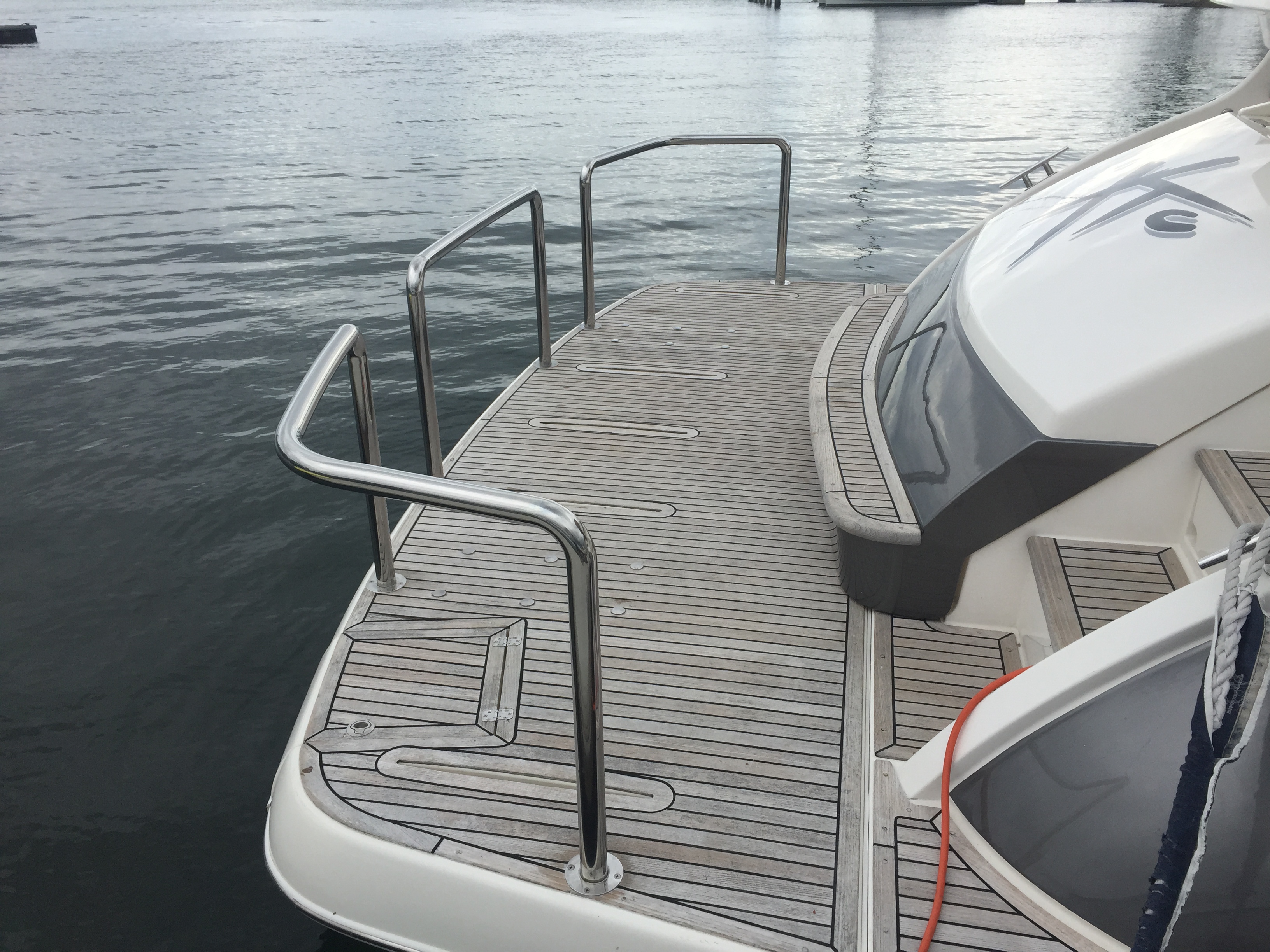 yacht guard rail gate