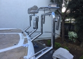 63mm step back rails sunseeker